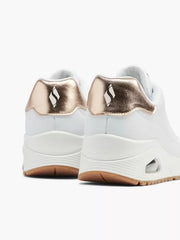 Skechers Wedge Sneaker UNO - SHIMMER AWAY