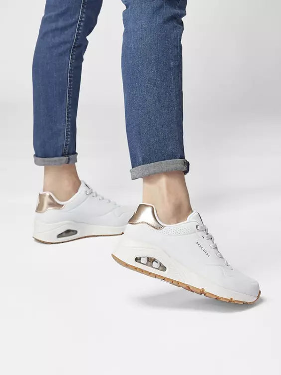 Skechers Wedge Sneaker UNO - SHIMMER AWAY